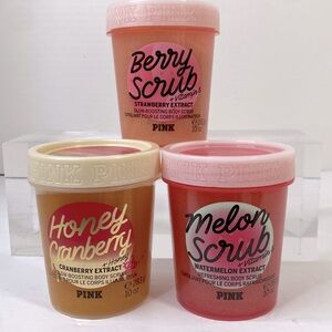 3 Victoria’s Secret PINK Body Scrub New